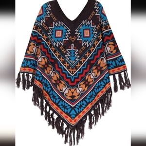 SCARVESME KNIT PONCHO